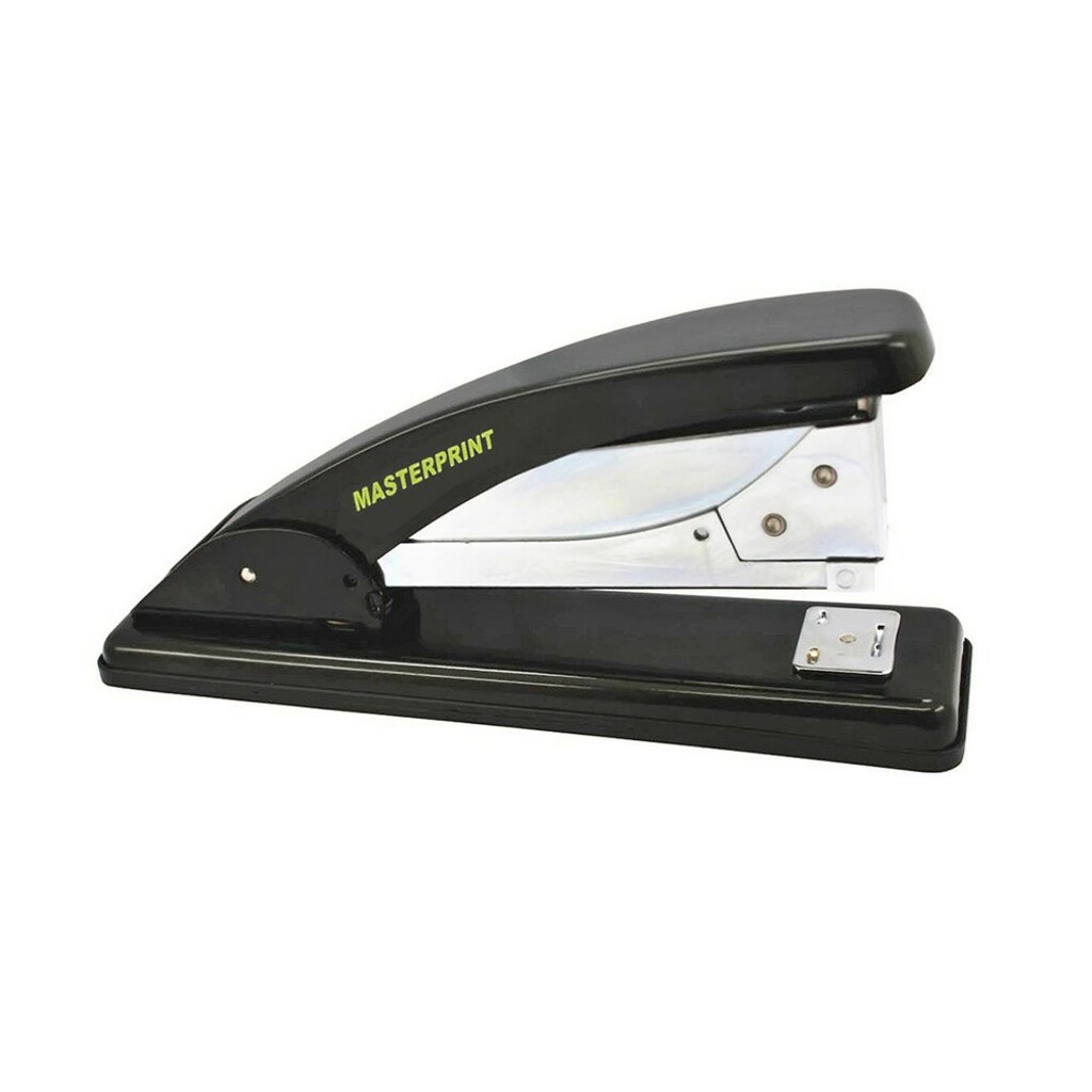 Grampeador de Mesa Metal 25 Folhas Preto Masterprint - Unitário - MP400