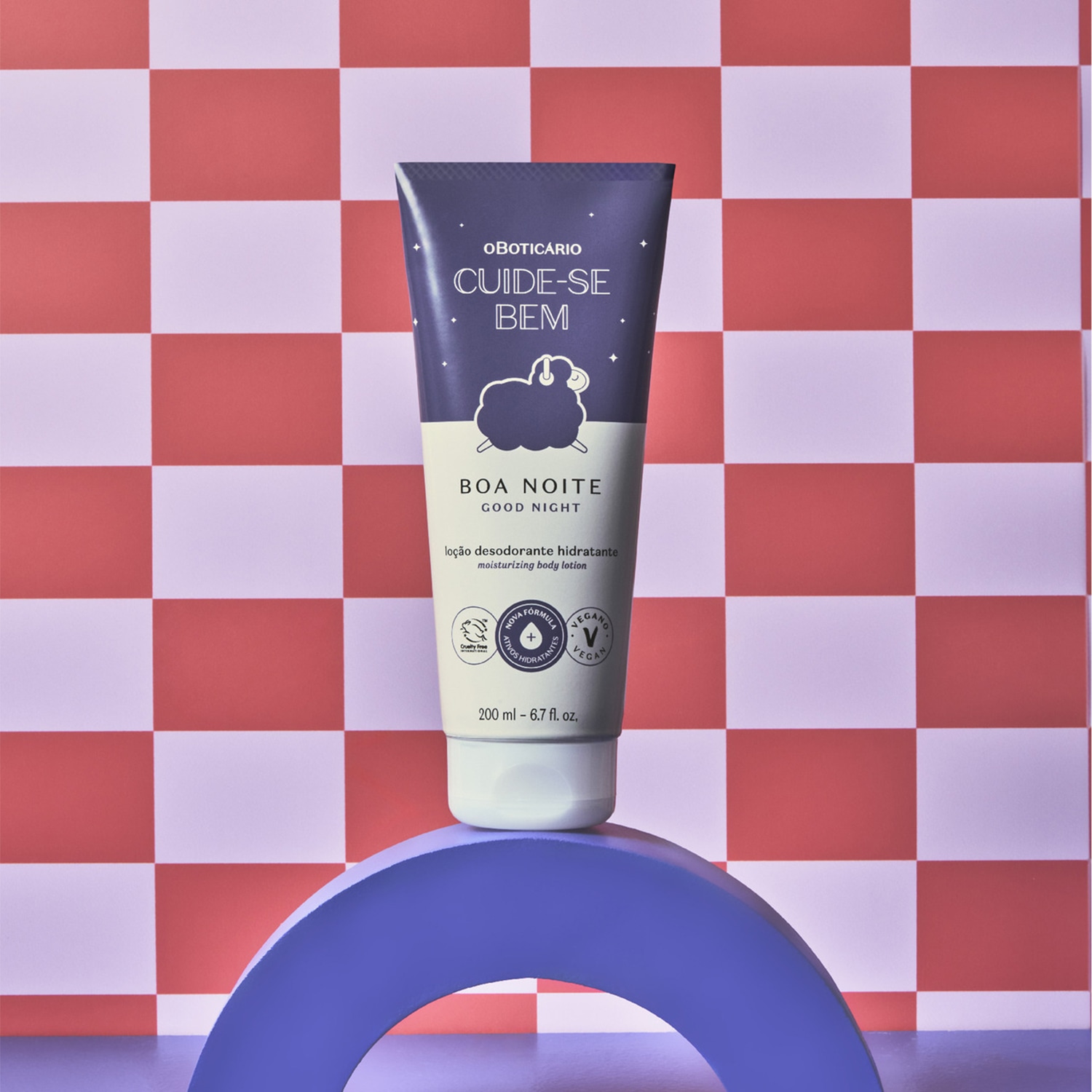 Loção Desodorante Hidratante Corporal Cuide-se Bem Boa Noite 200ml