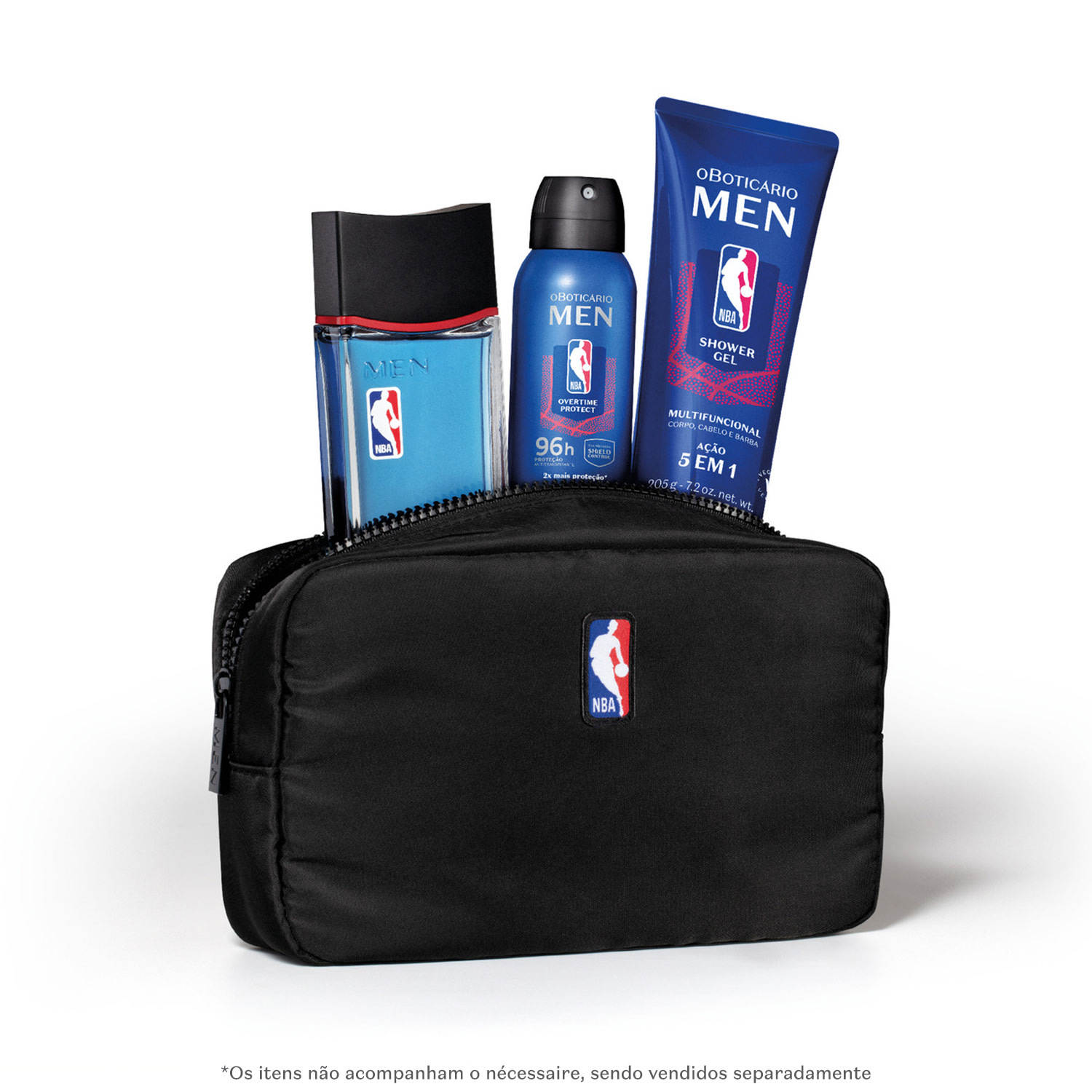 Nécessarie Preto com Zíper Men NBA