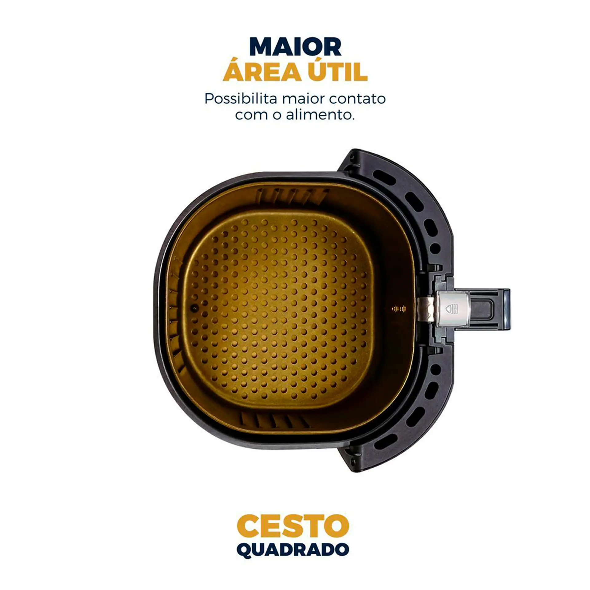 Fritadeira Air Fryer Britânia BAF45A 5L 1500W - Preto - 110 Volts