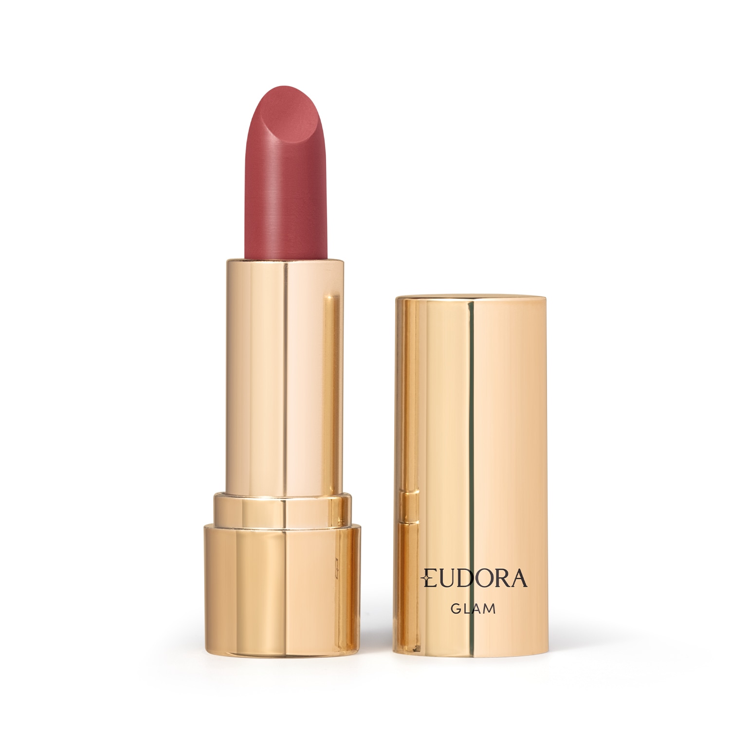 Batom Cremoso Rose Diva Glam Metals Diva Suprema 3,6g