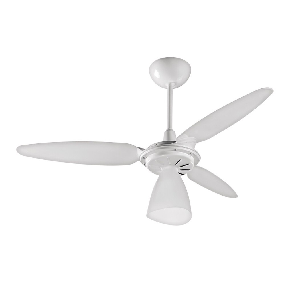 Ventilador de Teto Ventisol Wind Light 96CM 127 Volts 130 Watts 3 Pás Branco - 406
