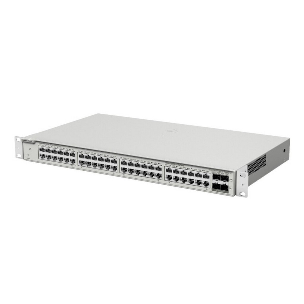Switch Gerenciável L2 Ruijie | Reyee RG-NBS3200-48GT4XS 48 Portas Gigabit + 4 SFP+ 10G SEM SUPORTE