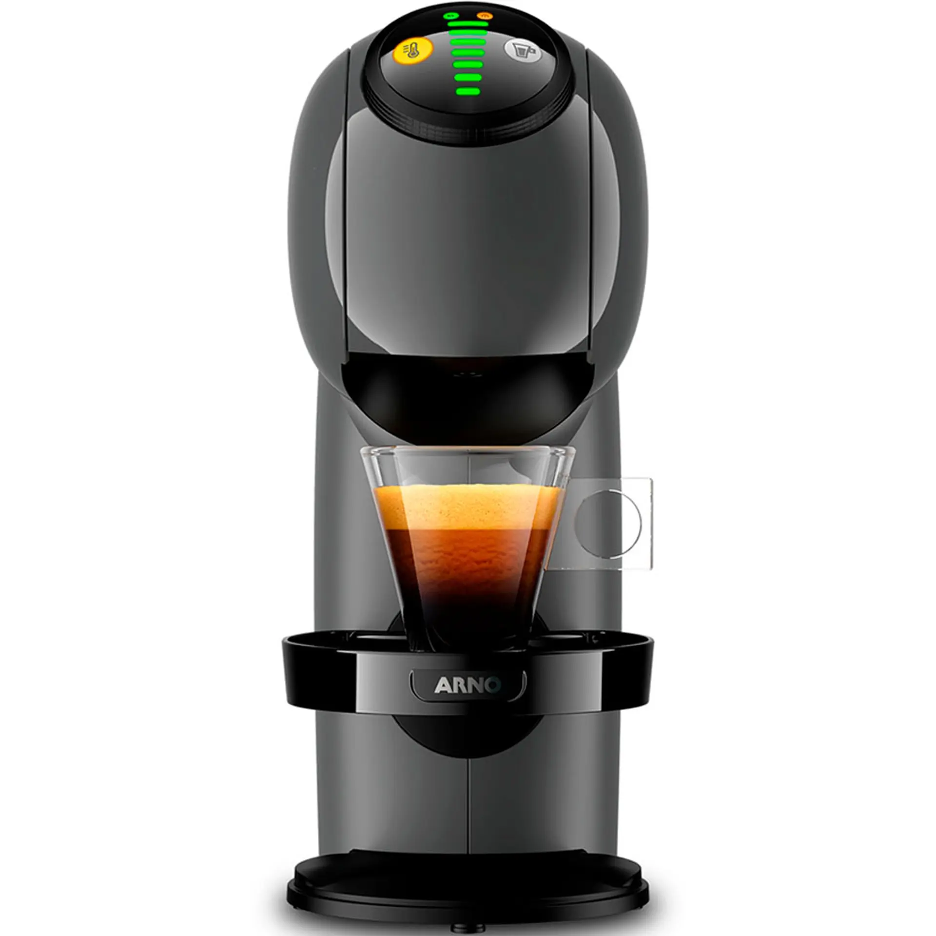 Cafeteira Expresso Arno Dolce Gusto Genio S Basic Multibebidas Digital DGS5 - Grafite - 110 Volts
