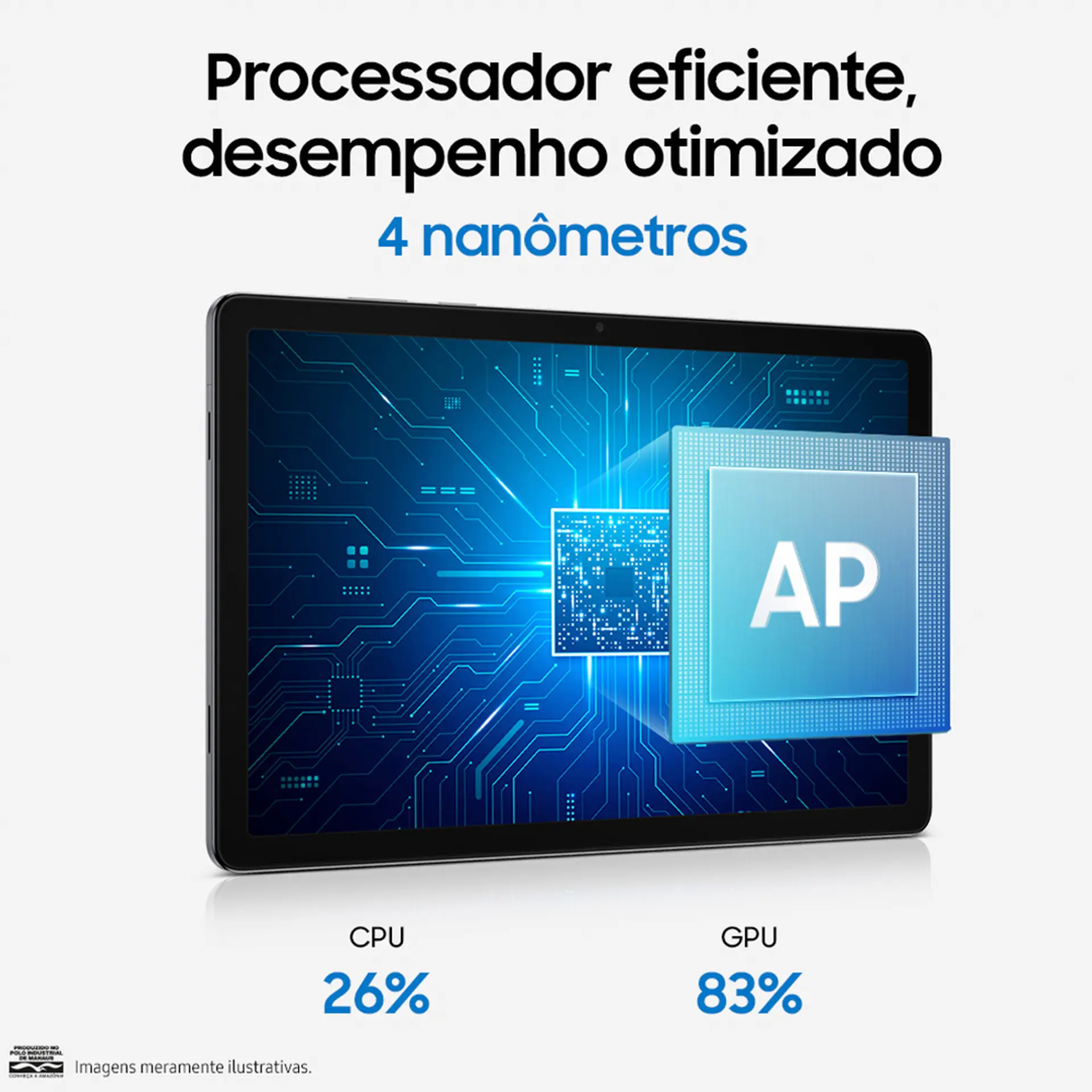 Tablet Samsung Tab A11+ 11" 128GB 6GB Octa-Core Android SM-X230NZAAZTO - Cinza - Bivolt