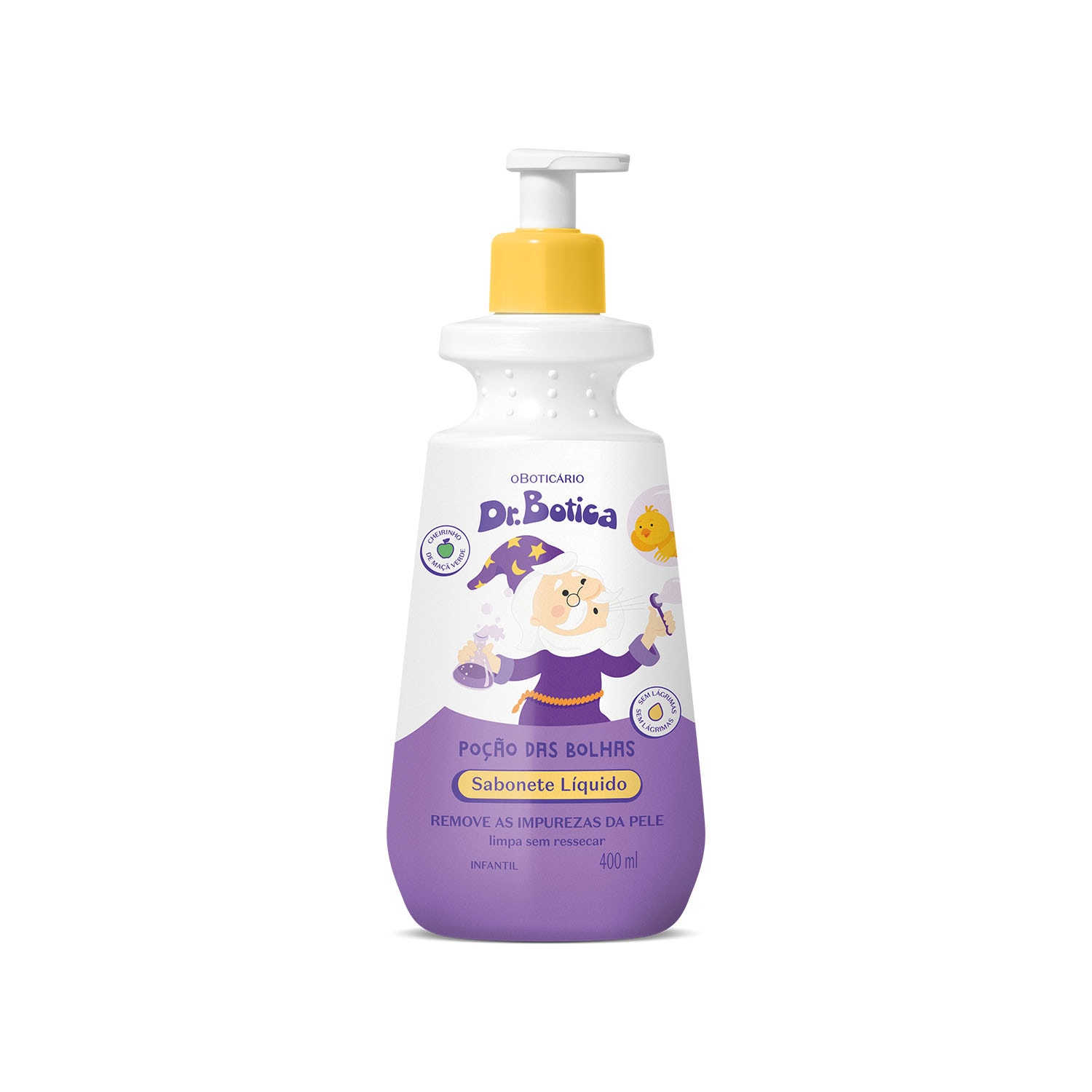 Combo Dr. Botica: Shampoo Infantil Cabelos Lisos 1A 2C 400ml+Sabonete Líquido Infantil 400ml