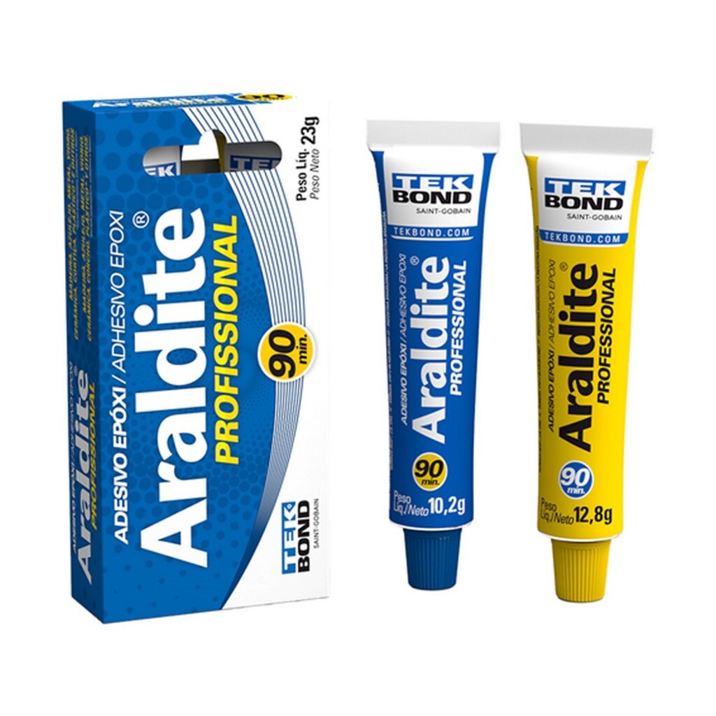Adesivo Araldite Profissional 23Gr - Tekbond - 69957366140
