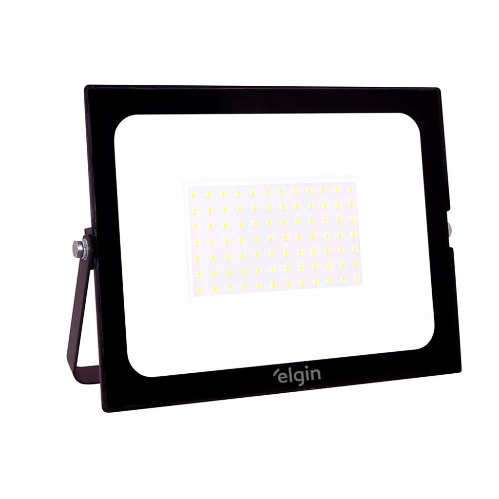 Refletor Led Elgin 100W 6500k 8.000 Lúmens Bivolt - 48RLED100HP0