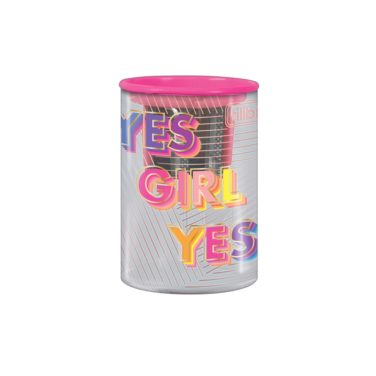 Apontador Tilibra Be Nice 2 Furos com Depósito Sortido