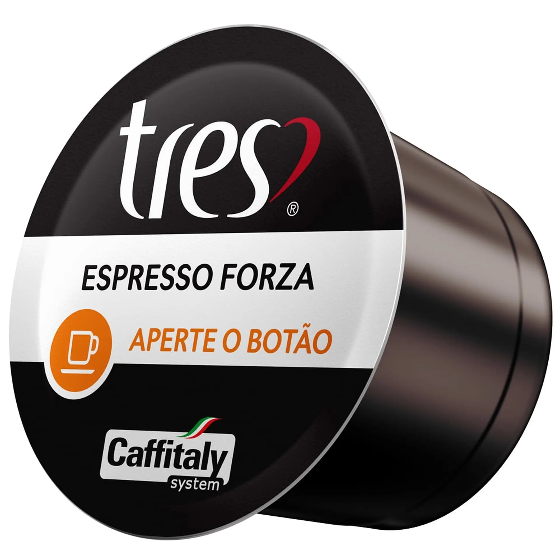 Cápsula de Café Três Corações Espresso Forza 10 Unidades Intensidade 10
