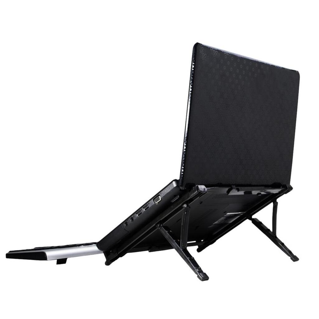 Base para Notebook Preto Ergonômico com Ajuste de Altura - Multilaser - AC377