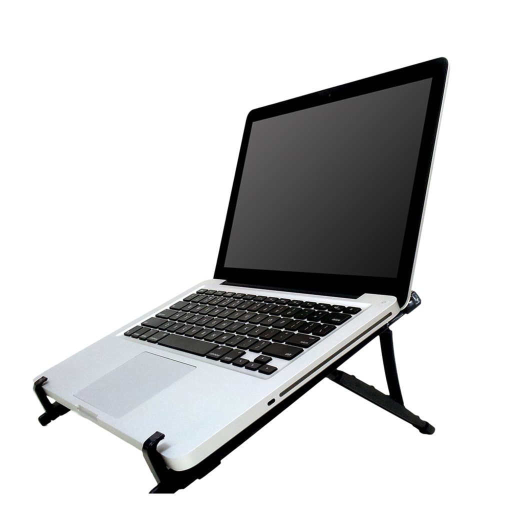 Base para Notebook Preto Ergonômico com Ajuste de Altura - Multilaser - AC377