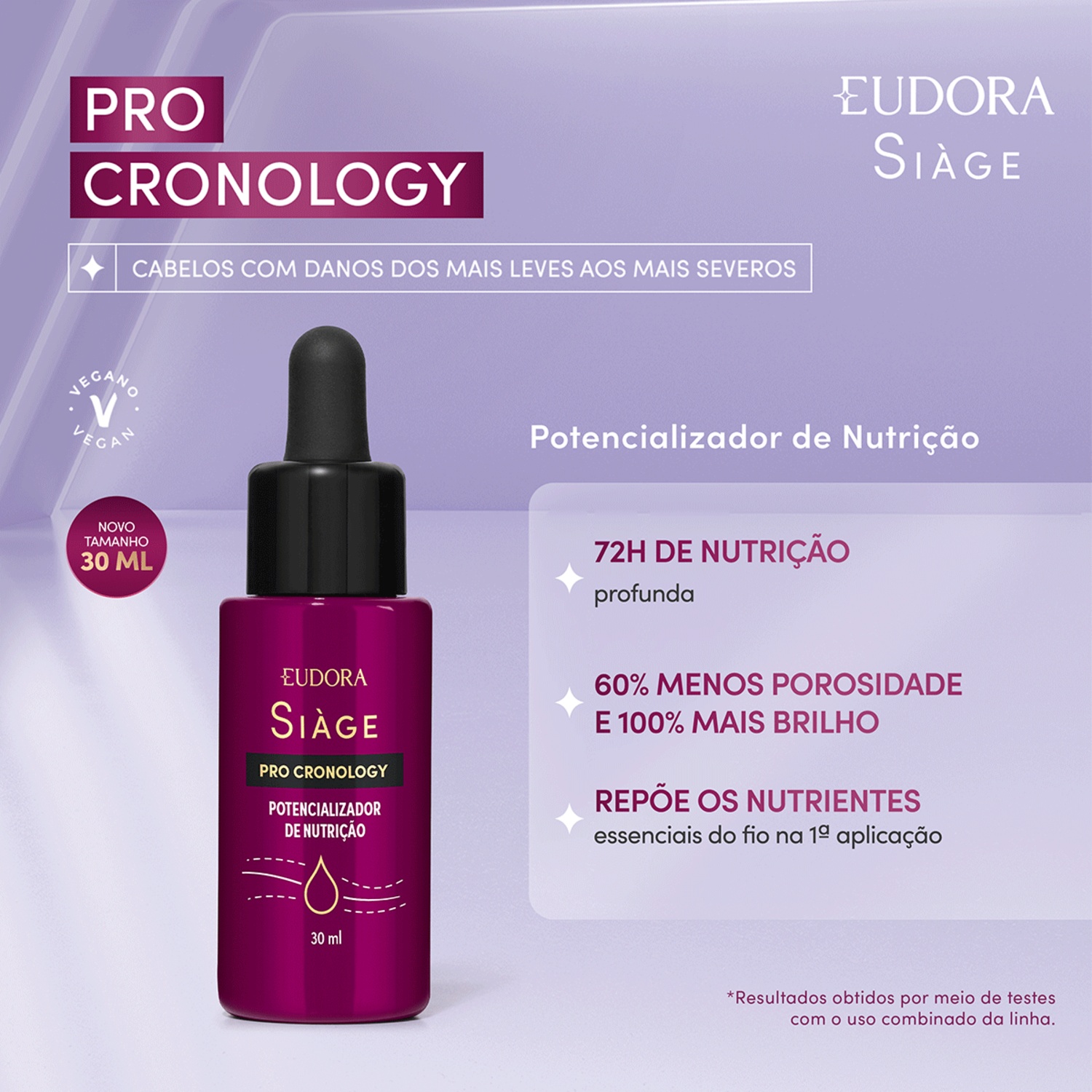 Potencializador de Nutrição Siàge Pro Cronology 30ml