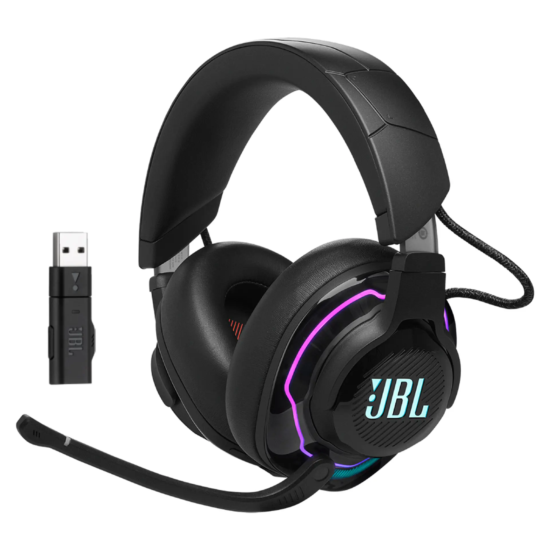 Headset JBL Quantum 910 Sem Fio Bluetooth Cancelamento de Ruído - Preto