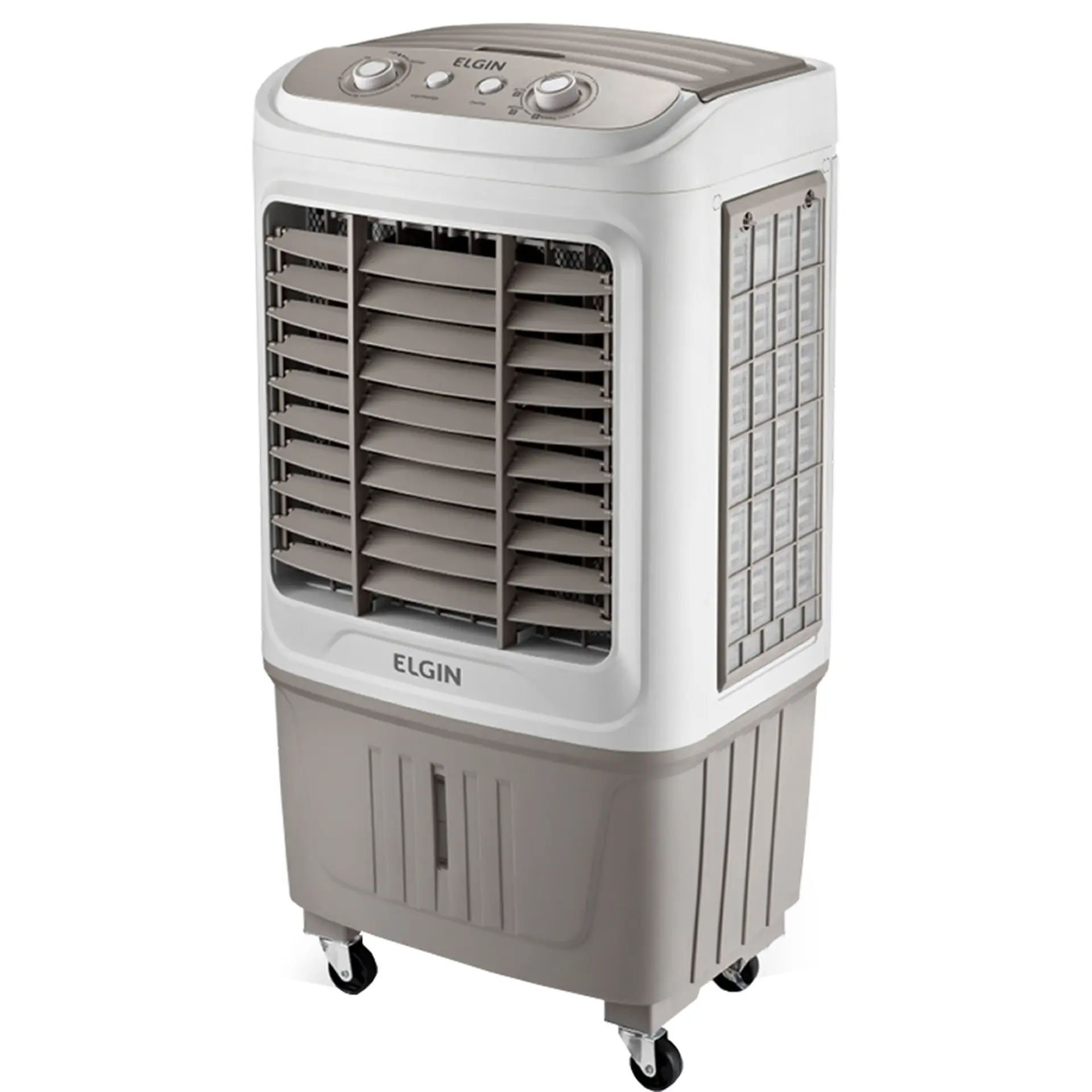 Climatizador de Ar Industrial Elgin Big Air 45L 3 Velocidades Timer - Branco/Cinza - 110 Volts