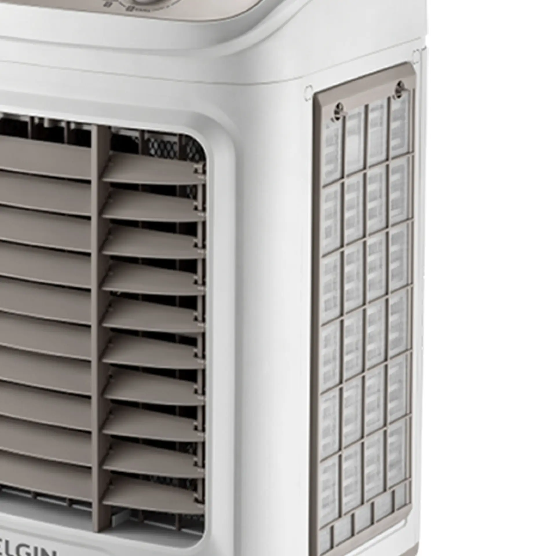 Climatizador de Ar Industrial Elgin Big Air 45L 3 Velocidades Timer - Branco/Cinza - 110 Volts