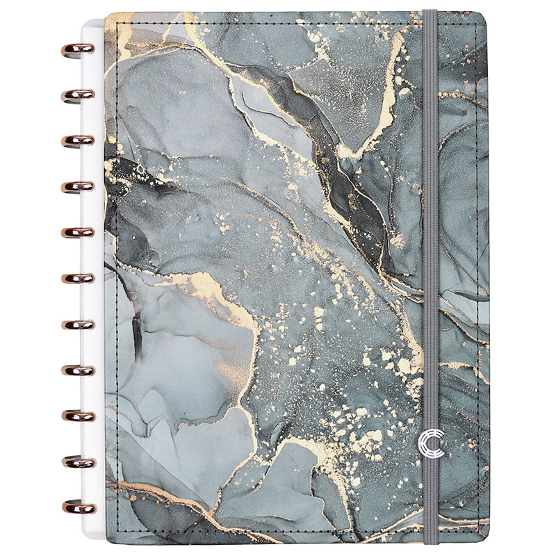 Caderno Inteligente Ônyx 60 Folhas com Pautas 20 Folhas Lisas