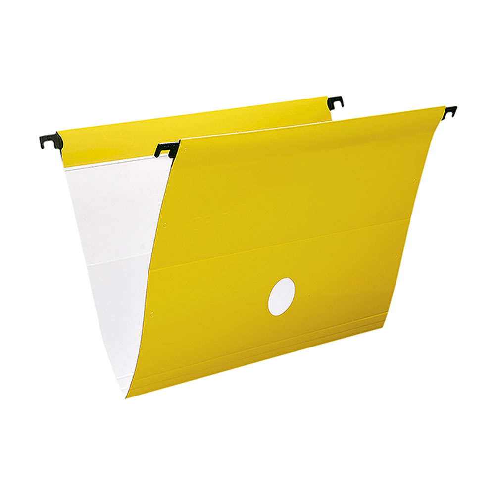 Pasta Suspensa Amarelo Plastificado Haste Plástico Dello Plus Unitário 0099A