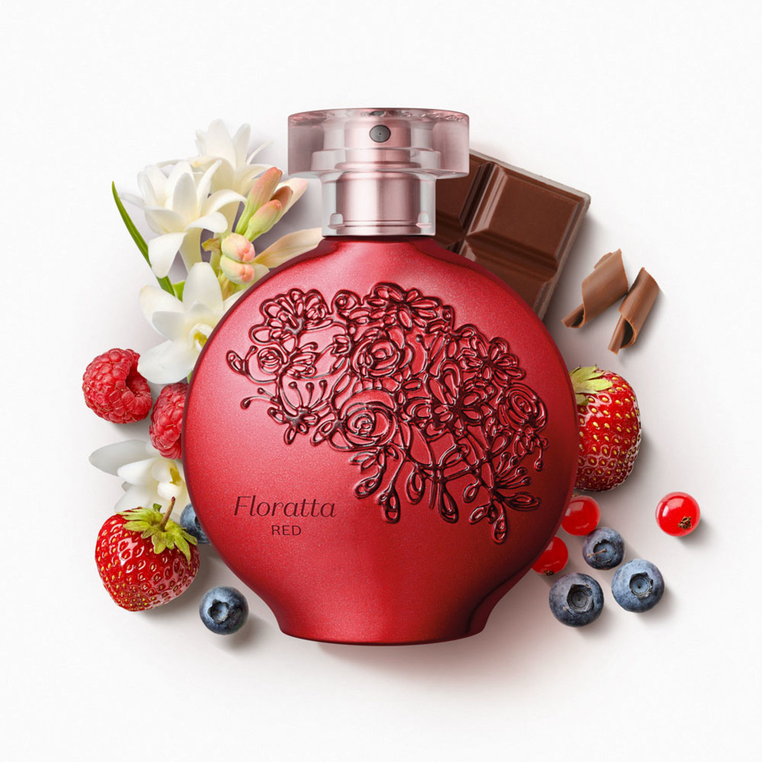 Combo Floratta Red: Desodorante Colônia 75ml + Body Spray 100ml