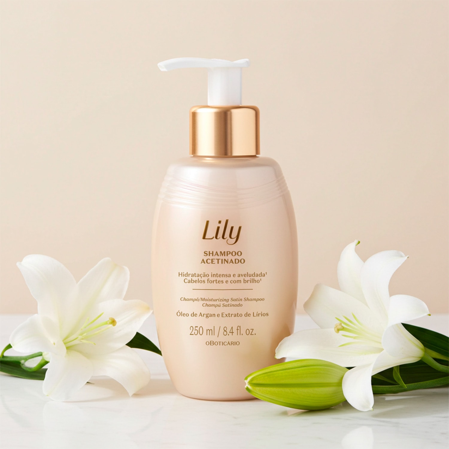 Shampoo Acetinado Lily 250ml