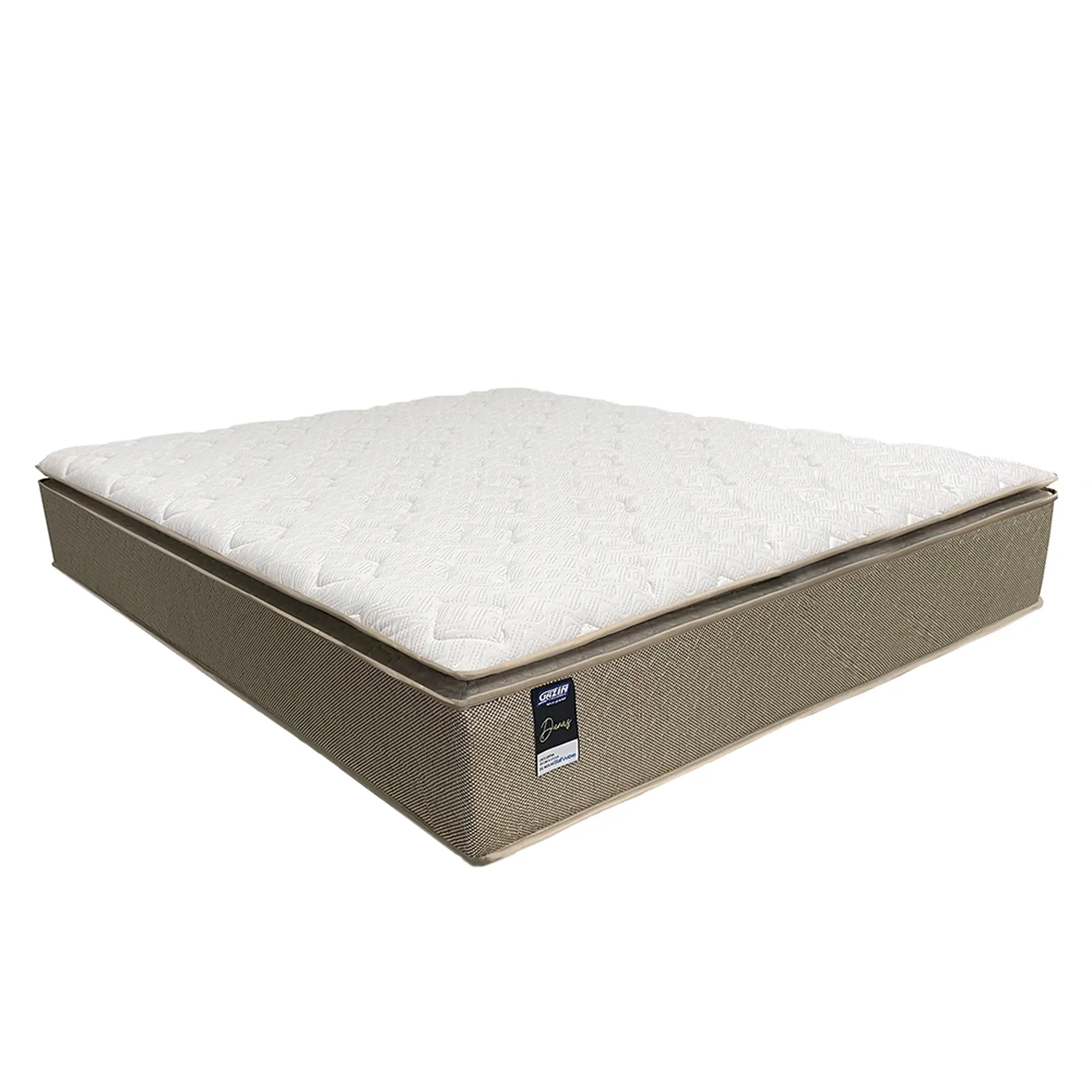 Colchão Casal Molas BlueWave Gazin Dunas 138x188 - Areia