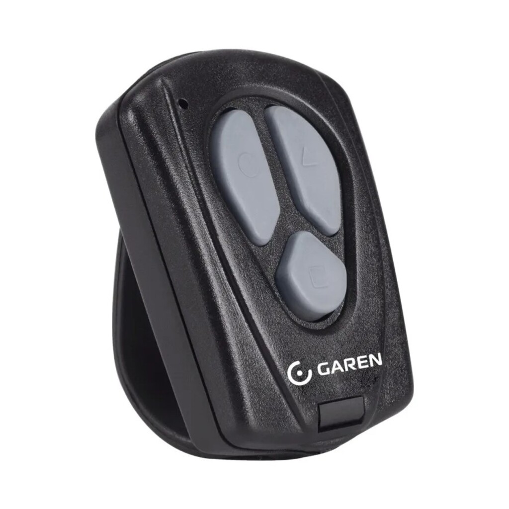 Controle Remoto 3 Botões 433MHZ TX ST SMD Garen Preto - F07393-G - TX ST