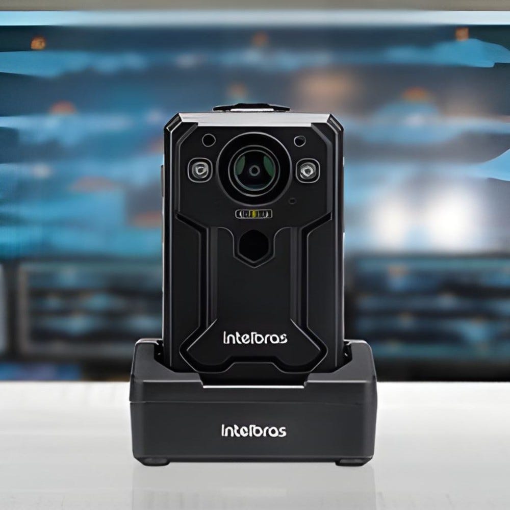 Câmera Portátil BCM 1035 128GB Intelbras