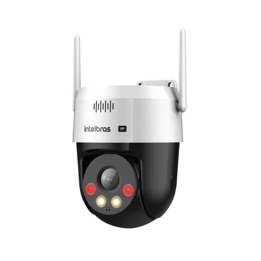 Câmera IP VIPW 1300 MINI SD 3MP Full Color Inteligente Audio Bidirecional Intelbras