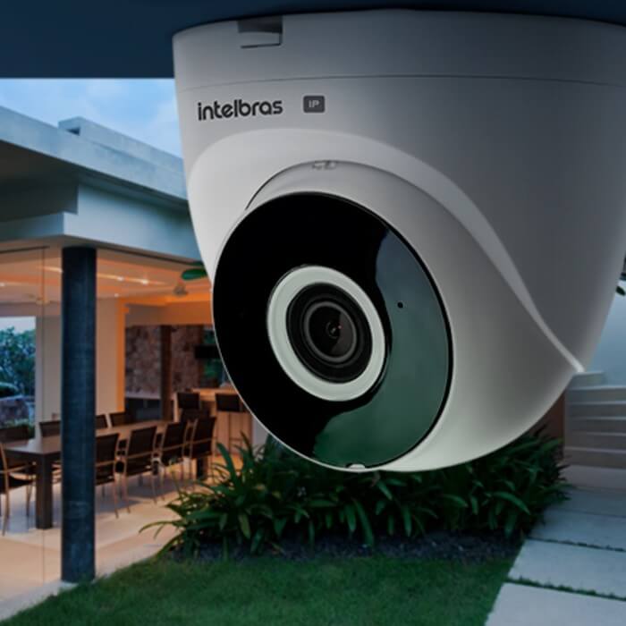 Câmera Dome IP Wi Fi VIPW 1430 D 4MP Intelbras