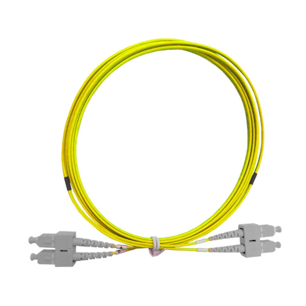 Cabo Patch Cord SC/UPC-SC/UPC 50/125 Fibra Optica 2,5M Duplo Seccon SecFiber - MC-06.05.10.22925