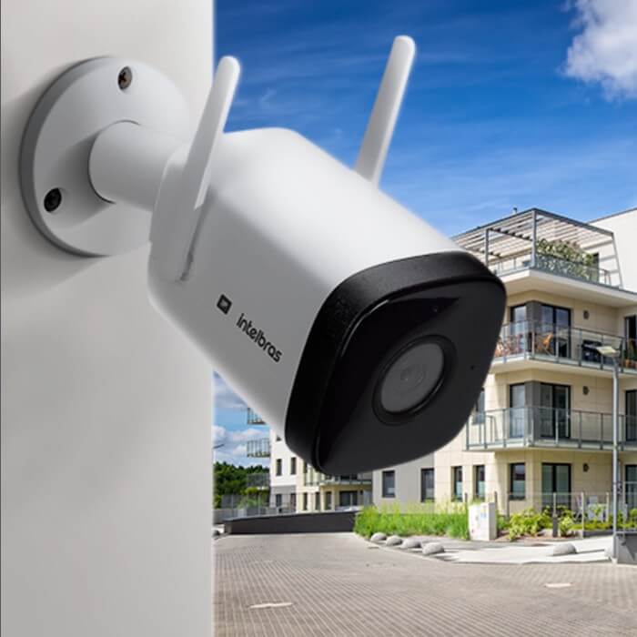 Câmera Bullet IP Wi Fi VIPW 1430 4MP Intelbras