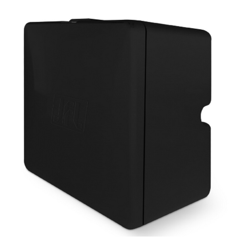 Caixa de Passagem para CFTV Quadrada 88 X 88 X 52MM Preto - JFL - 47991 BLACK