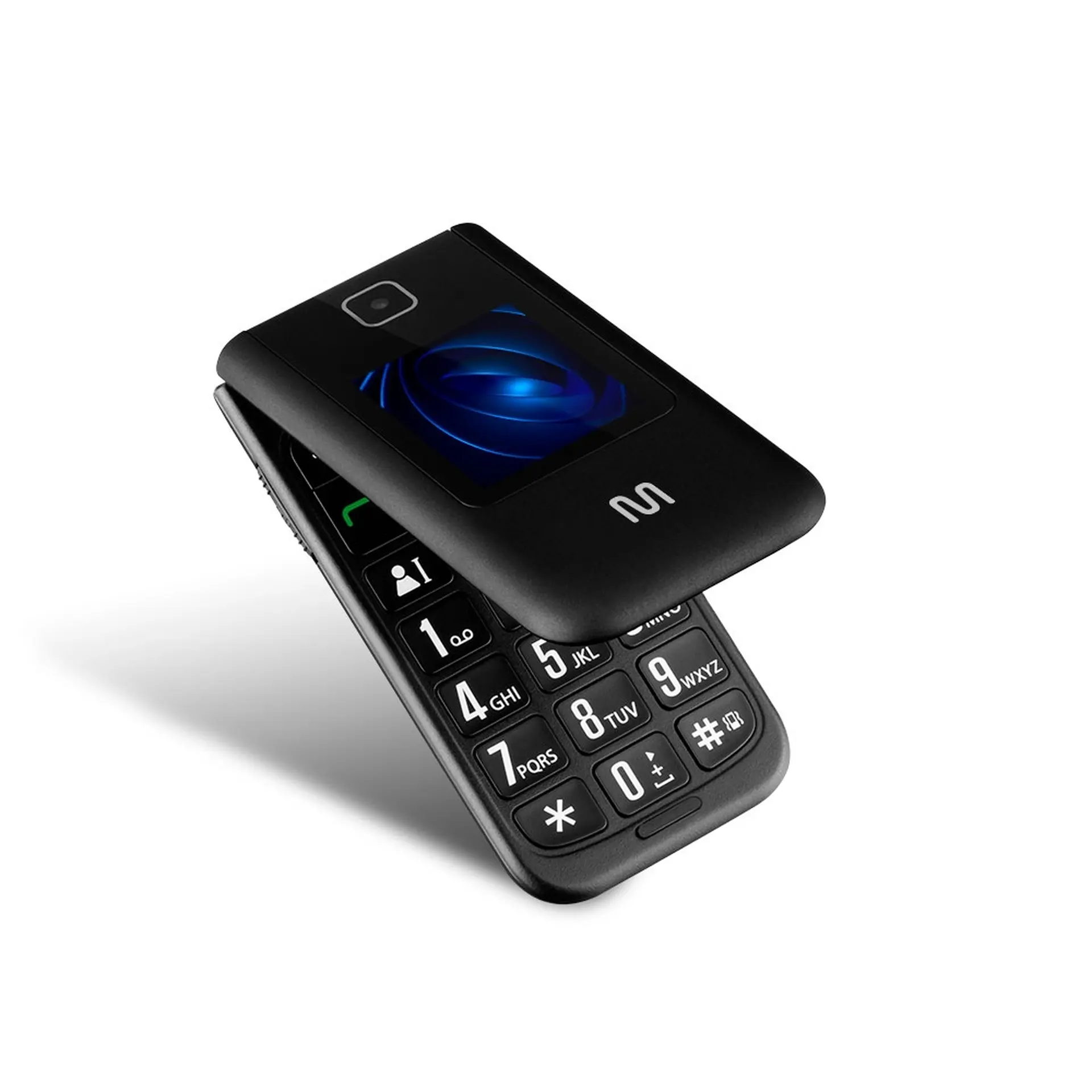 Celular Multilaser Flip Vita Duo 2.4" 32MB Câmera VGA P9145 - Preto