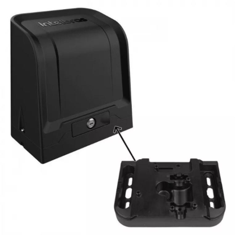 Base de Nylon Automatizador de Portão Deslizante DR400 DR600 Intelbras