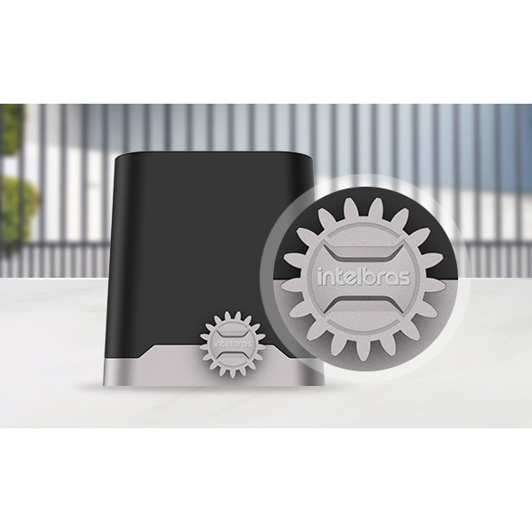 Eixo Coroa Bronze e Engrenagem de Alumínio DR400 DR600 DC800 Intelbras