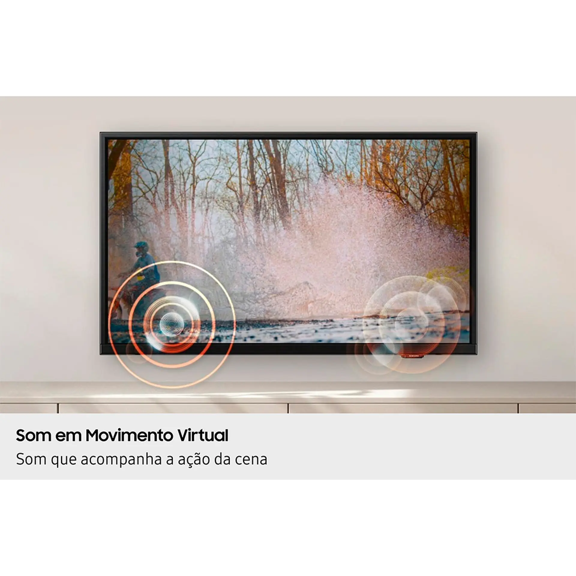 Smart TV Samsung LED 43” Full HD Wi-Fi Tizen UN43F6000FGXZD