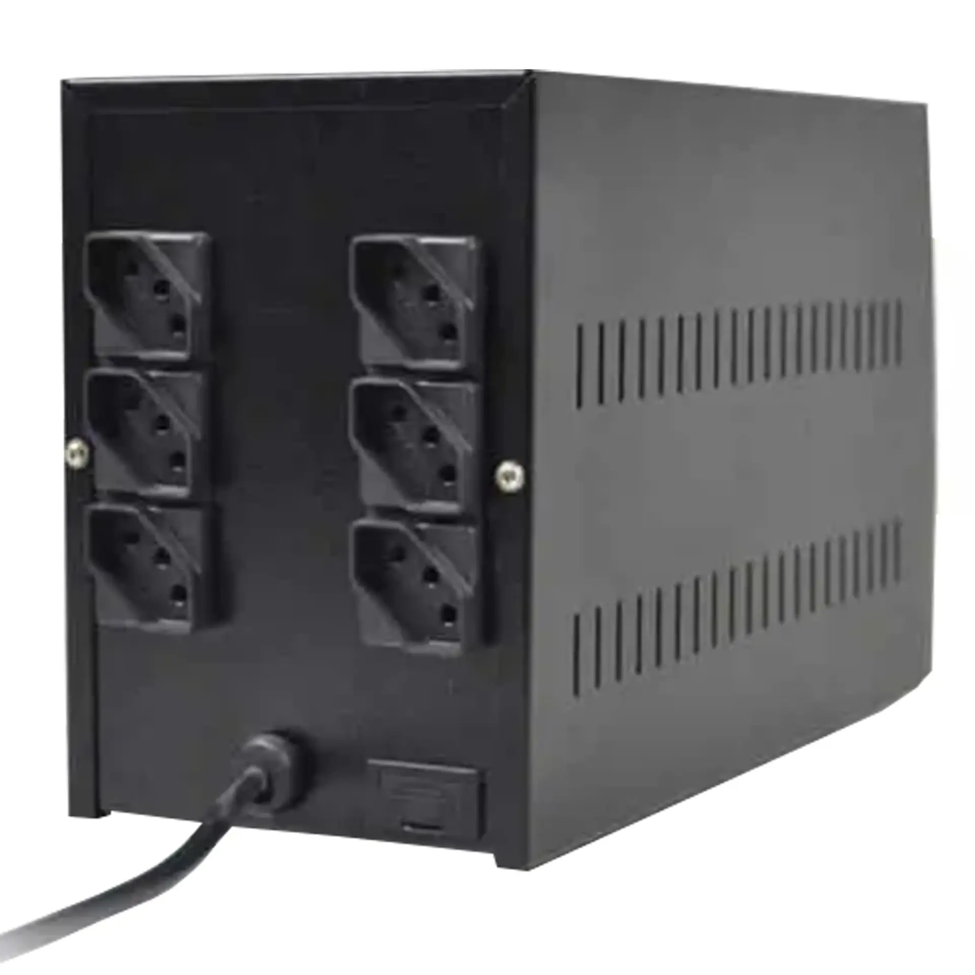 Estabilizador TS Shara Powerest 1500VA 6 Tomadas Filtro de Linha 9009 - Preto - Bivolt