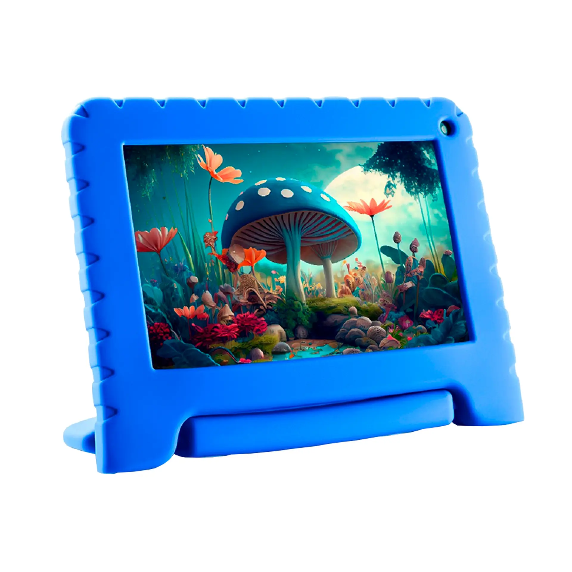 Tablet MultiKid Pad 7" 64GB 4GB Quad Core 1.6GHz Android NB41 - Azul - Bivolt