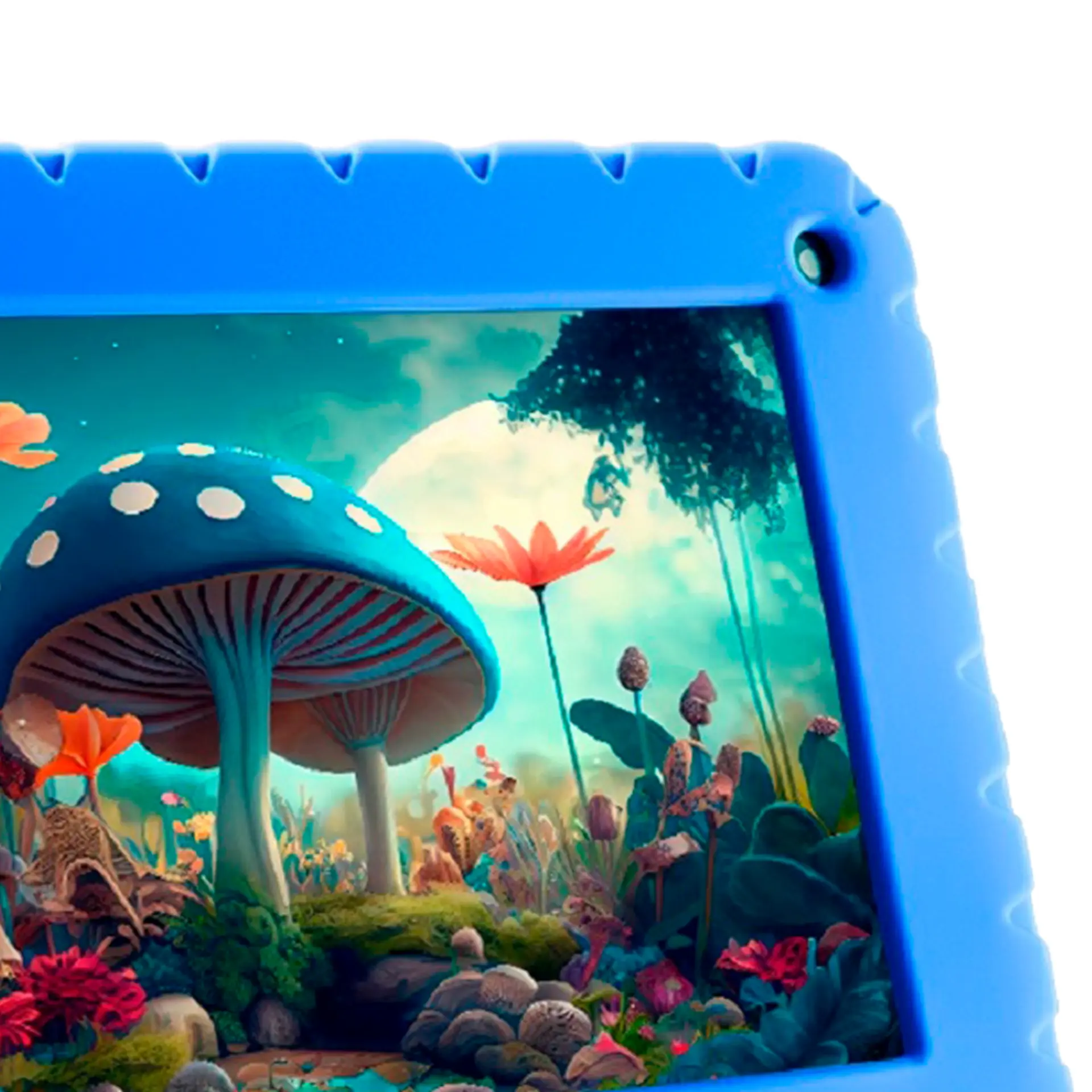 Tablet MultiKid Pad 7" 64GB 4GB Quad Core 1.6GHz Android NB41 - Azul - Bivolt