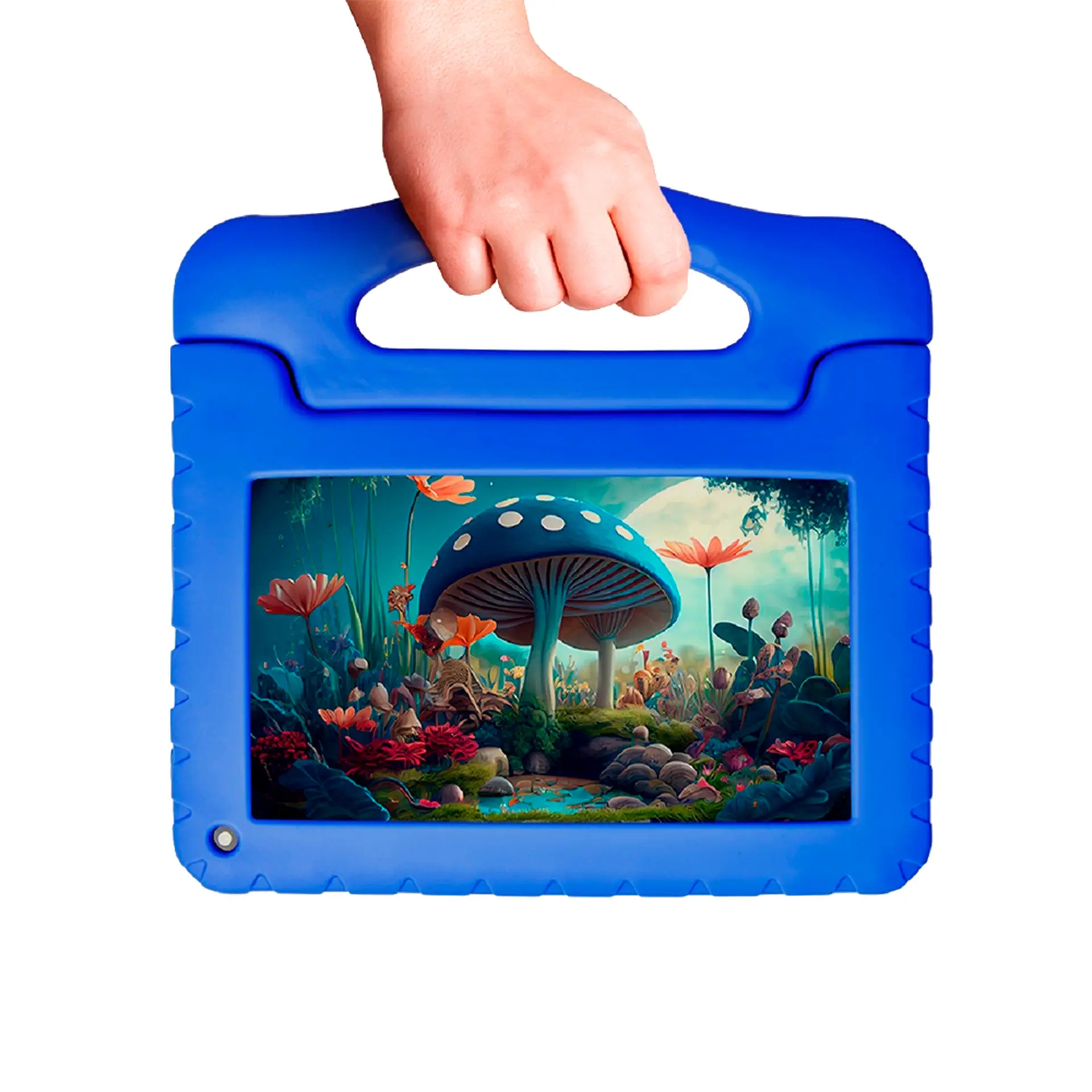 Tablet MultiKid Pad 7" 64GB 4GB Quad Core 1.6GHz Android NB41 - Azul - Bivolt