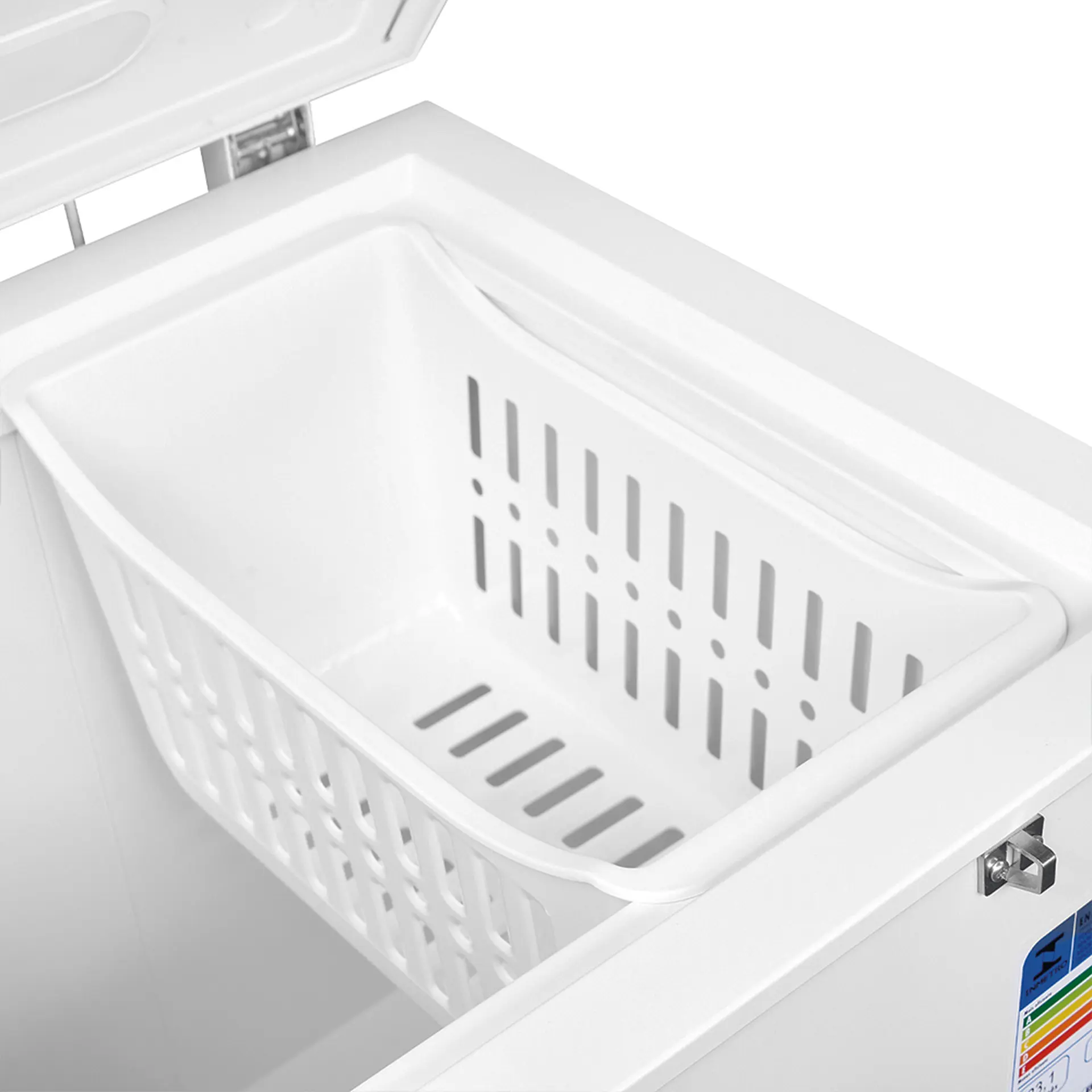 Freezer EOS 205L 1 Porta Horizontal Degelo Manual com Termostato B16709 - Branco - 110 Volts