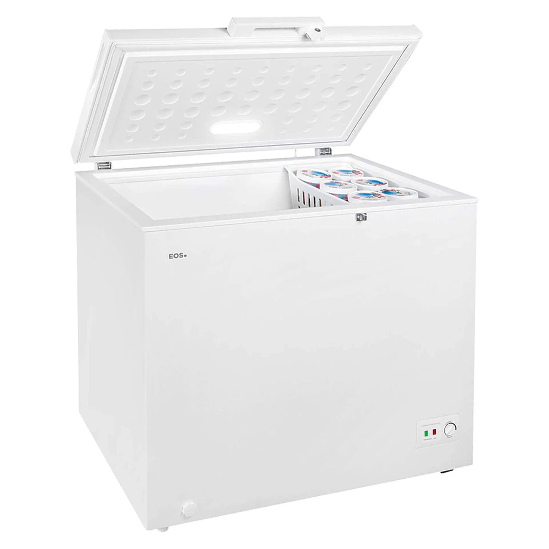 Freezer EOS 205L 1 Porta Horizontal Degelo Manual com Termostato B16709 - Branco - 110 Volts