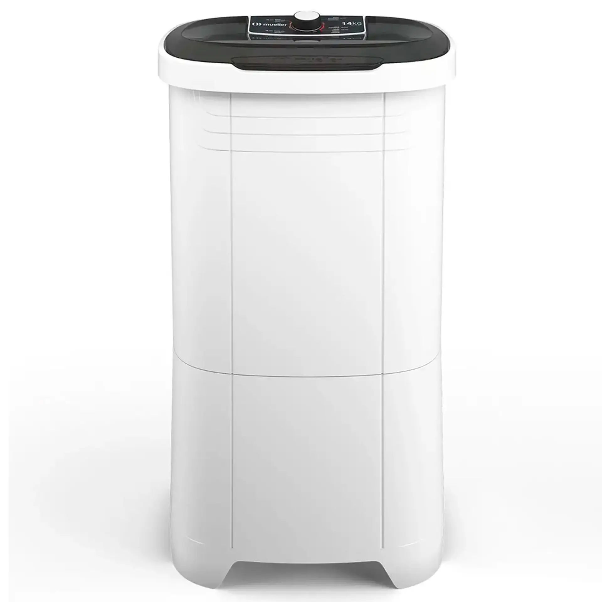 Tanquinho Mueller 14kg Semiautomático com Agitador Removível MLT14B - Branco - 110 Volts