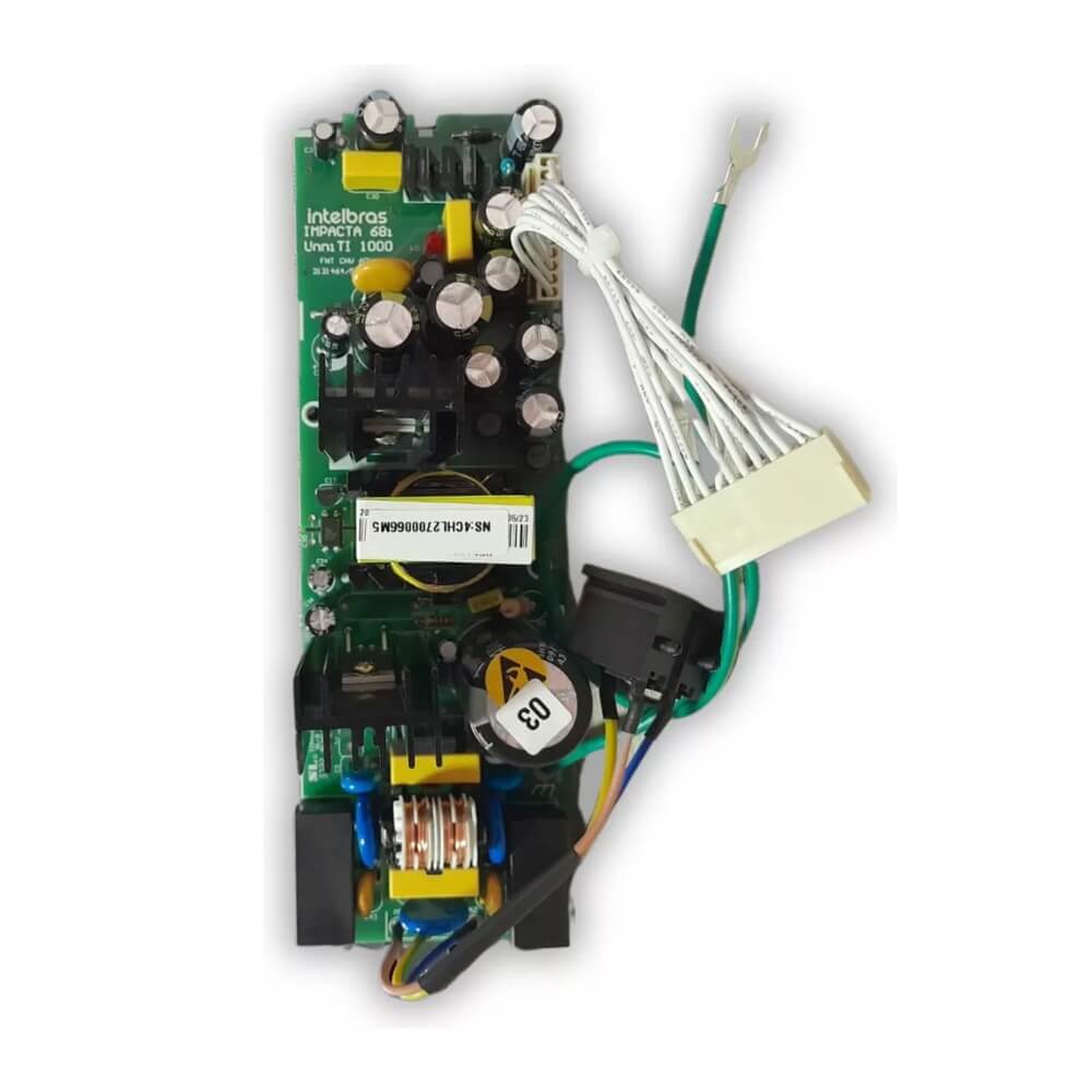 Placa Fonte 60W Central Impacta 68I Intelbras