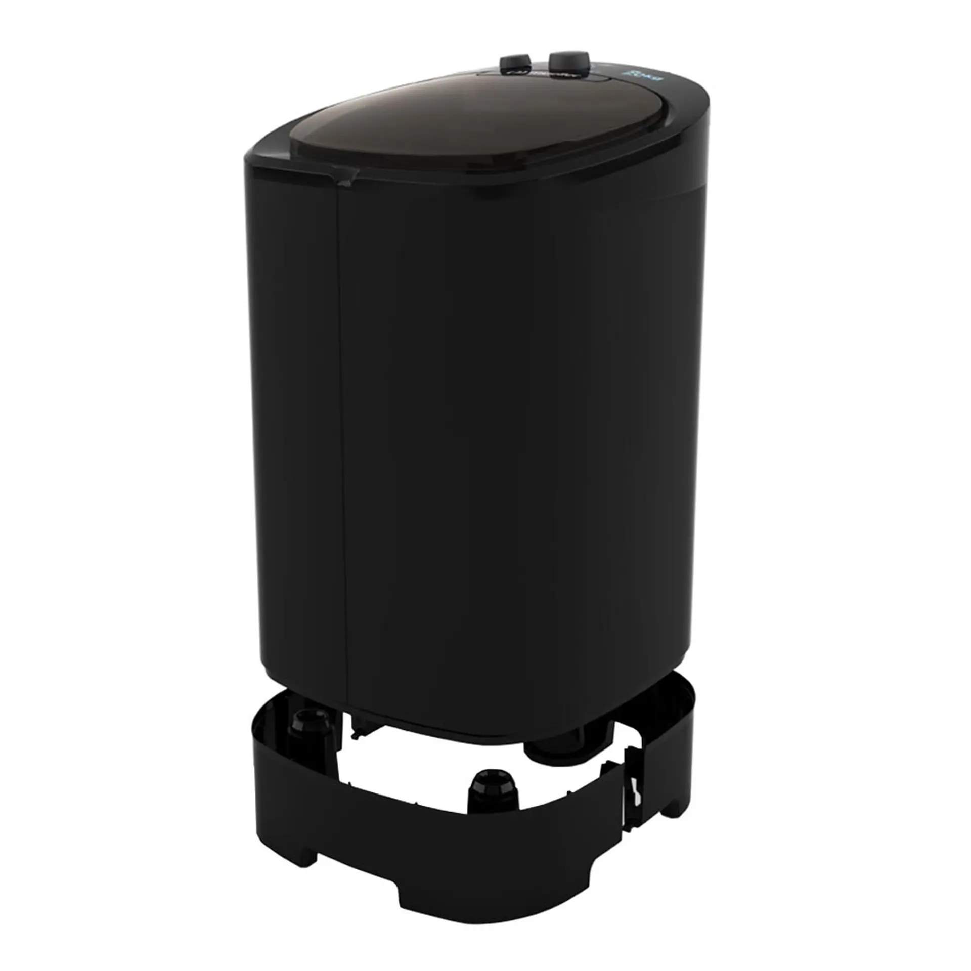 Tanquinho Mueller Big 20Kg Semiautomático Sistema de Drenagem - Preto - 110 Volts
