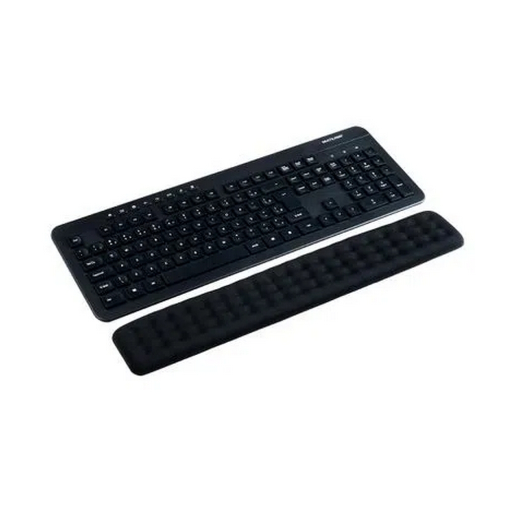 Apoio de Punho Ergonômico Gel Multilaser para Digitação Preto - AC366