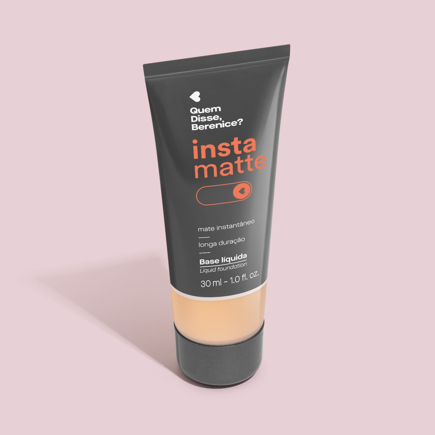 Base Líquida Instamatte Quem Disse, Berenice? Cor 140N 30ml