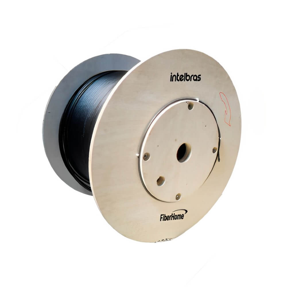 Cabo Fibra Óptica CFOA SM ASU80 12 Fibras NR Intelbras
