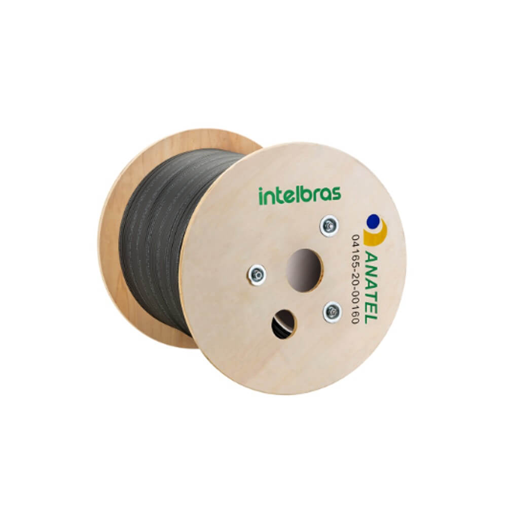 Cabo Óptico Drop Compacto 2km CFOAC BLI AB CM 01 FO CO LSZH Intelbras