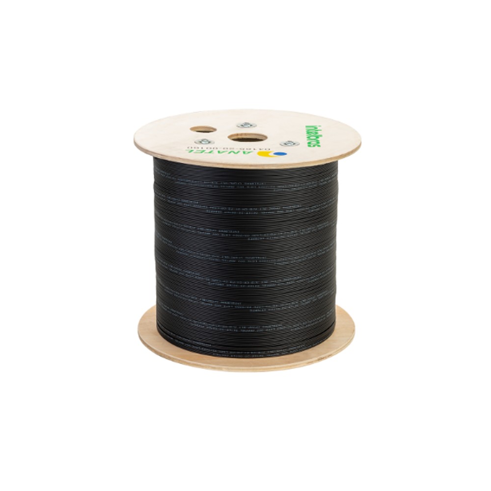 Cabo Óptico Drop Compacto 2km CFOAC BLI AB CM 01 FO CO LSZH Intelbras